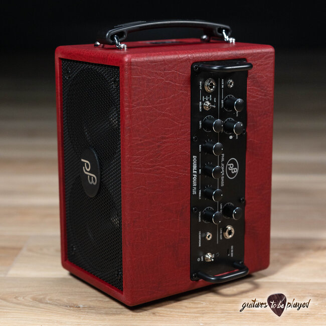 Phil Jones Bass BG-80 Double Four Plus 2x4” 90W Combo Amp & Carry Bag – Red