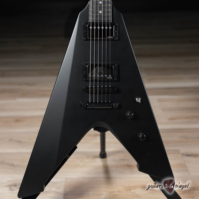 ESP Vulture James Hetfield Signature Custom Shop Guitar w/ Case – Black Satin
