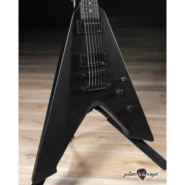 ESP Vulture James Hetfield Signature Custom Shop Guitar w/ Case – Black Satin