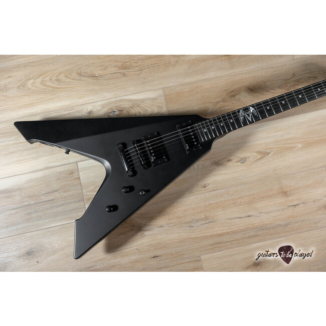 ESP Vulture James Hetfield Signature Custom Shop Guitar w/ Case – Black Satin