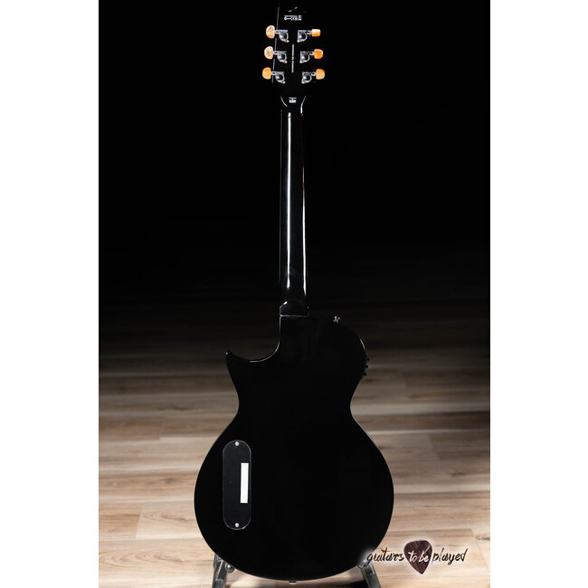 ESP LTD TL-6 Thinline Acoustic/Electric Guitar – Purple Sparkle Burst