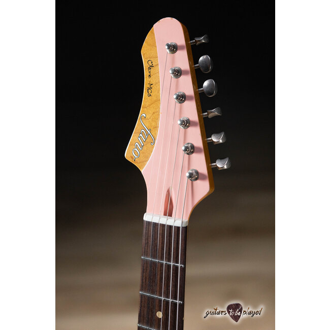 Fano MG6 Oltre Left-Handed P-90 Guitar w/ Gigbag – Shell Pink