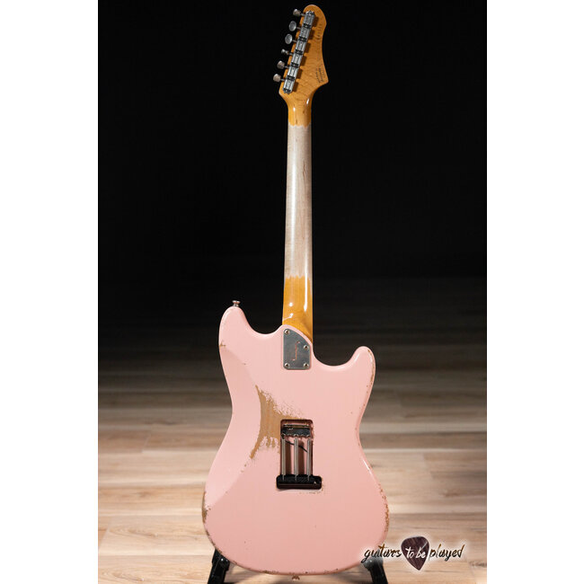 Fano MG6 Oltre Left-Handed P-90 Guitar w/ Gigbag – Shell Pink