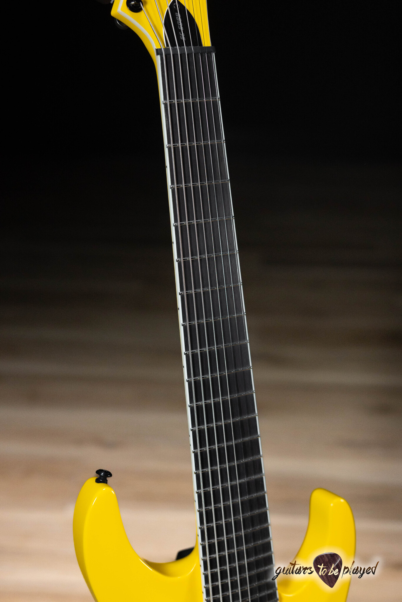 ESP LTD SC-608B Stephen Carpenter 8-String Baritone Guitar – Yellow ...