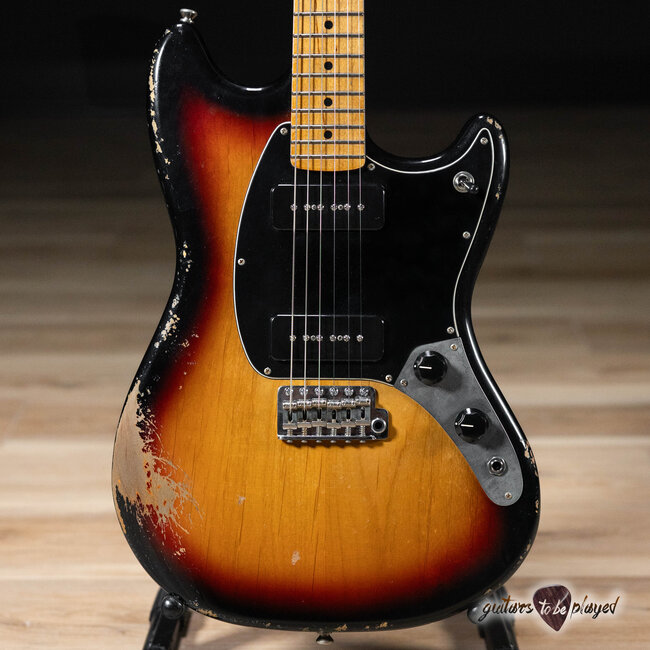 Fano MG6 Oltre Maple Neck Lollar P-90 Guitar w/ Gigbag – 3-Tone Sunburst