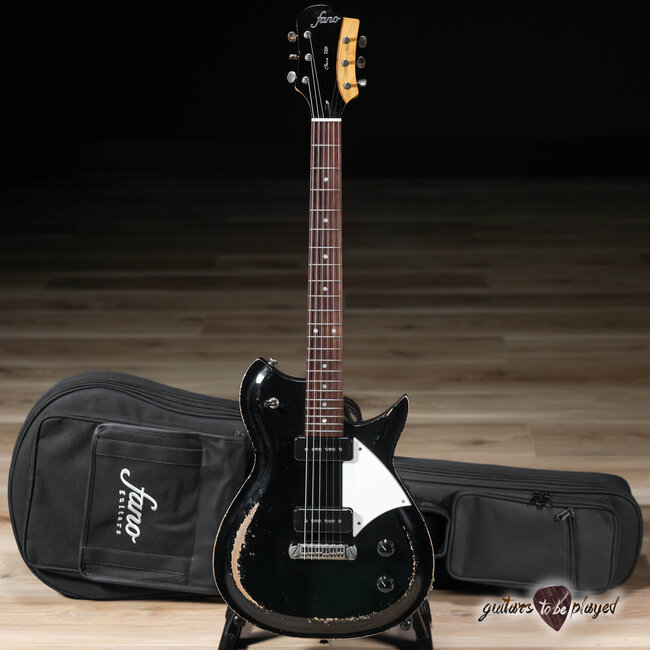 Fano RB6 Oltre P-90 Guitar w/ Gigbag – Bull Black