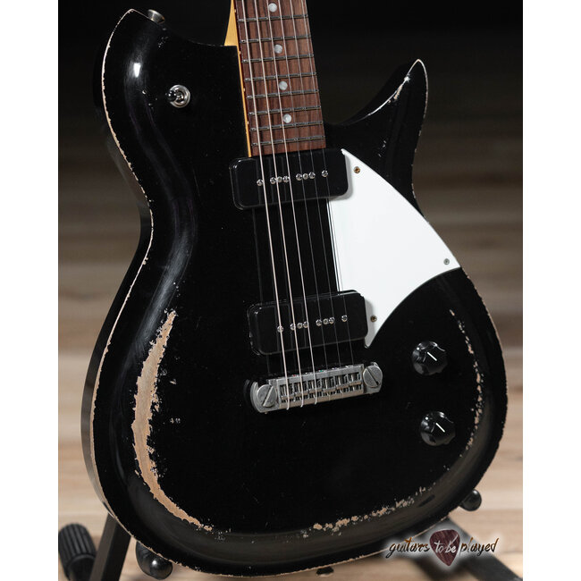 Fano RB6 Oltre P-90 Guitar w/ Gigbag – Bull Black