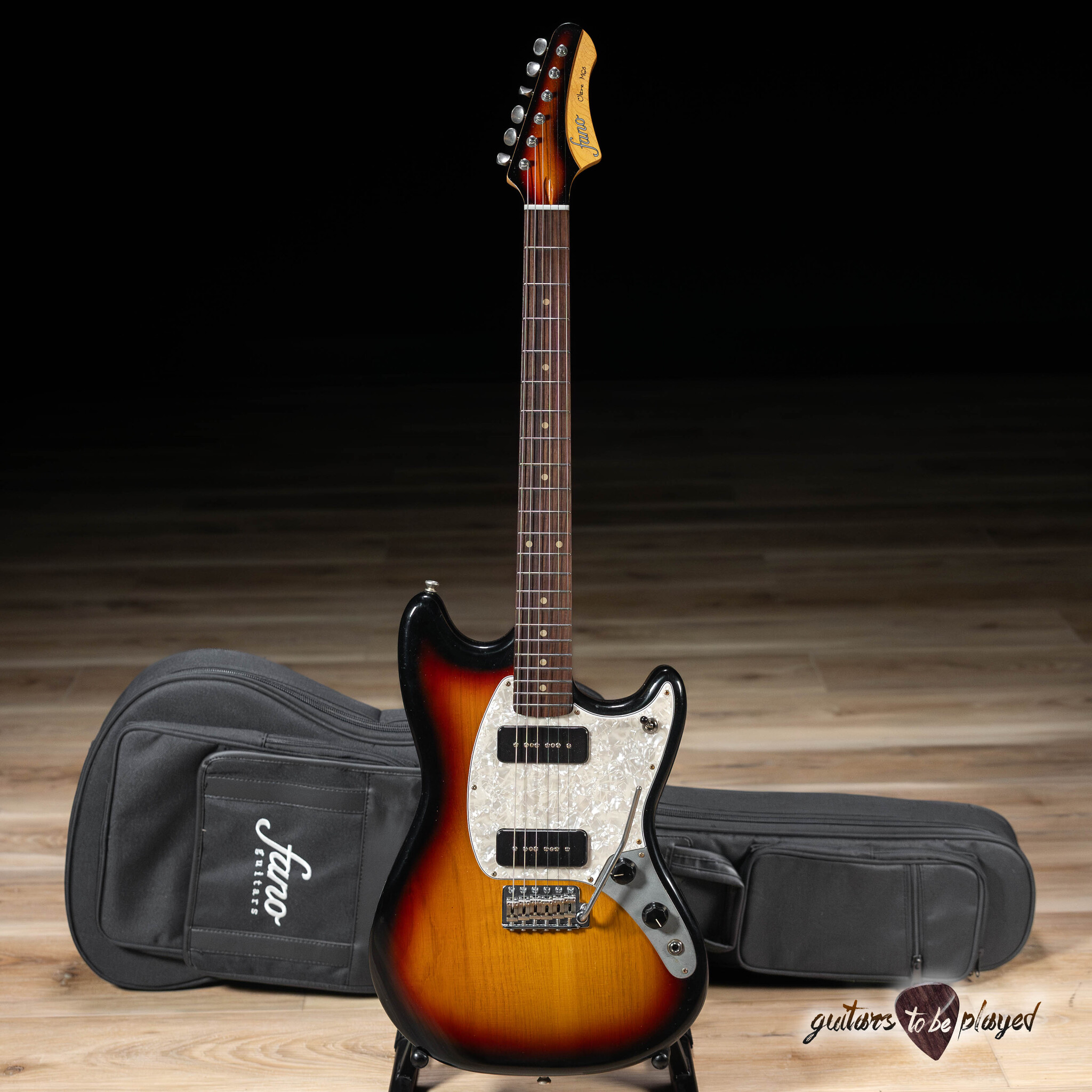 Fano MG6 Oltre P-90 Guitar w/ Gigbag – 3-Tone Sunburst - Guitars