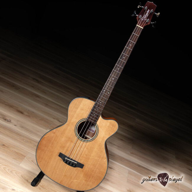 Takamine GB30CE Acoustic/Electric Bass Guitar – Natural