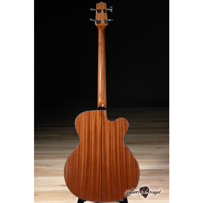 Takamine GB30CE LH Left-Handed Acoustic/Electric Bass Guitar – Natural