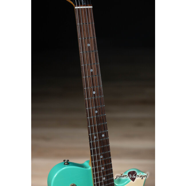 Starr Guitars Tomcat Seymour Duncan P-90 Guitar w/ Case – Seafoam Green