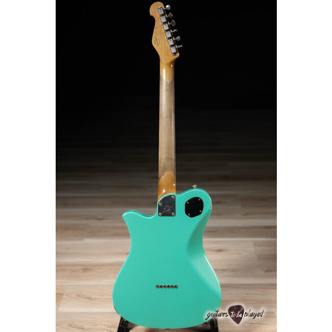 Starr Guitars Tomcat Seymour Duncan P-90 Guitar w/ Case – Seafoam Green