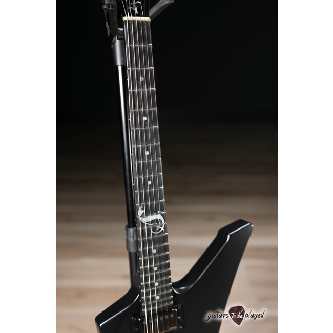 ESP Snakebyte James Hetfield Signature Custom Shop Guitar – Black Satin