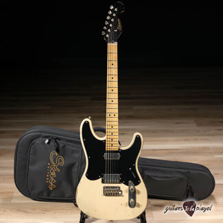 Starr Starr Guitars Maverick Firebird/HB Guitar w/ Gigbag – Vintage Blonde
