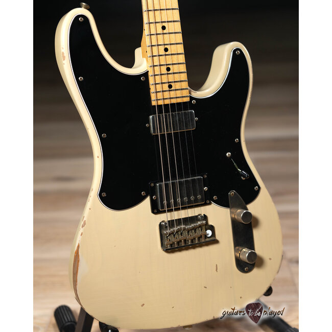 Starr Guitars Maverick Firebird/HB Guitar w/ Gigbag – Vintage Blonde