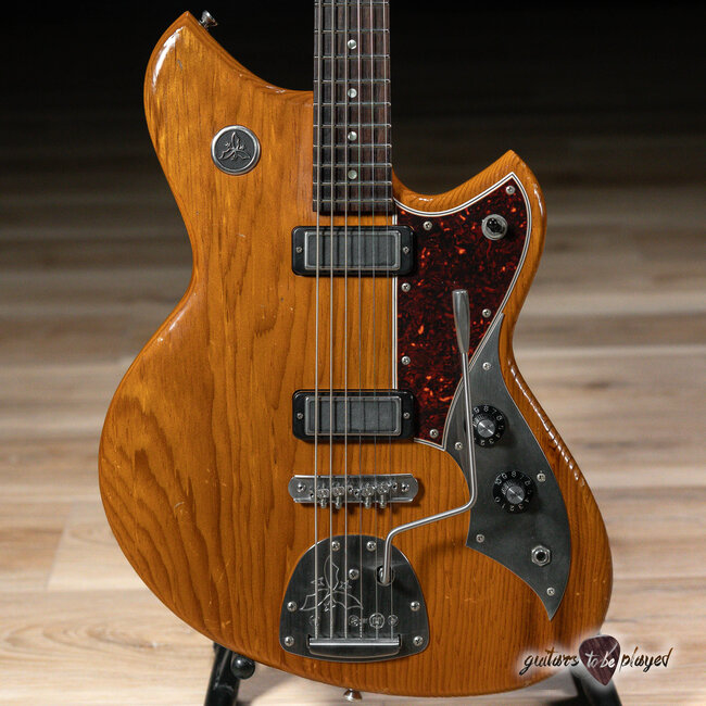 Novo Custom Serus J Baritone Guitar w/ Lollar Mini Broilers – Amber