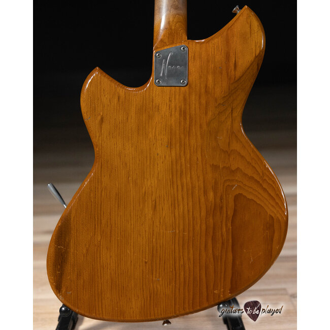 Novo Custom Serus J Baritone Guitar w/ Lollar Mini Broilers – Amber