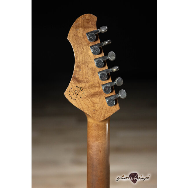 Novo Custom Serus J Baritone Guitar w/ Lollar Mini Broilers – Fiesta Red