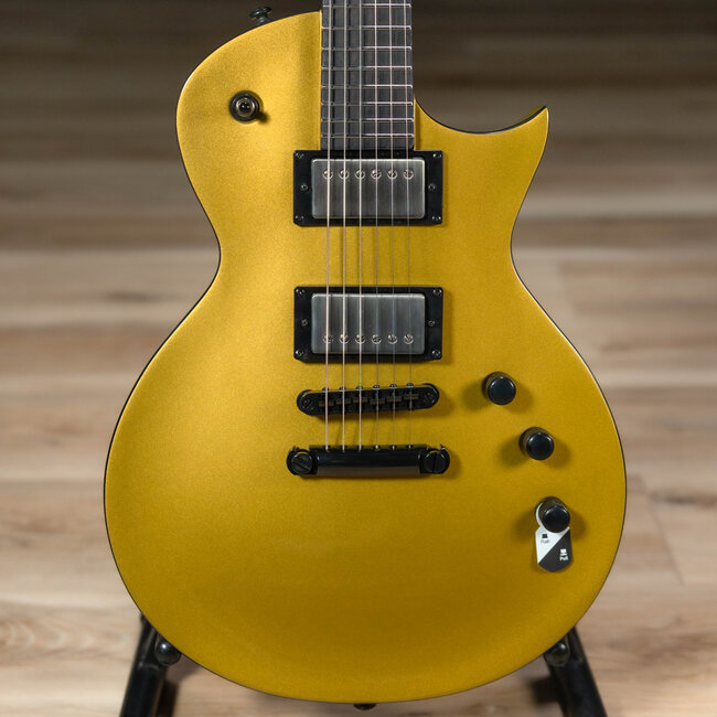 ESP LTD EC-2025 50th Anniversary Guitar w/ Case – Metallic Gold