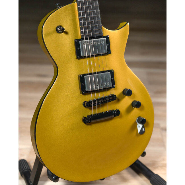ESP LTD EC-2025 50th Anniversary Guitar w/ Case – Metallic Gold