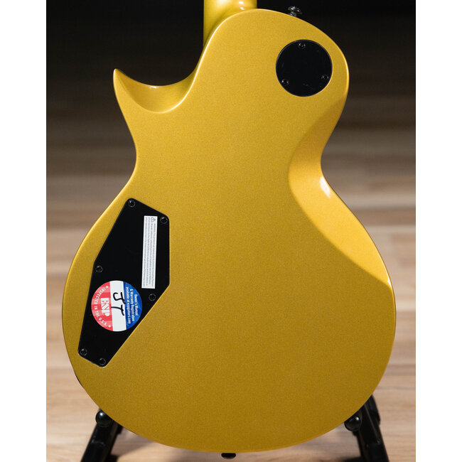 ESP LTD EC-2025 50th Anniversary Guitar w/ Case – Metallic Gold