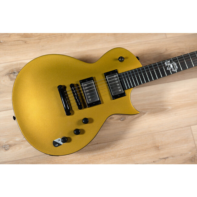 ESP LTD EC-2025 50th Anniversary Guitar w/ Case – Metallic Gold