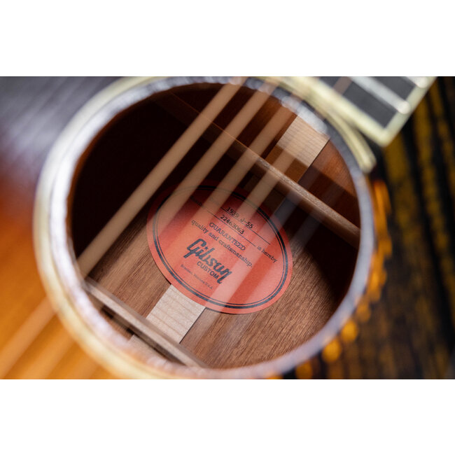 2023 Gibson 1939 J-55 Custom Shop Historic Reissue w/ Case – Vintage Sunburst