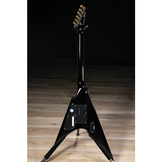 ESP LTD MSV-1 Mike Schleibaum Floyd Rose Guitar w/ Case – Black Gloss