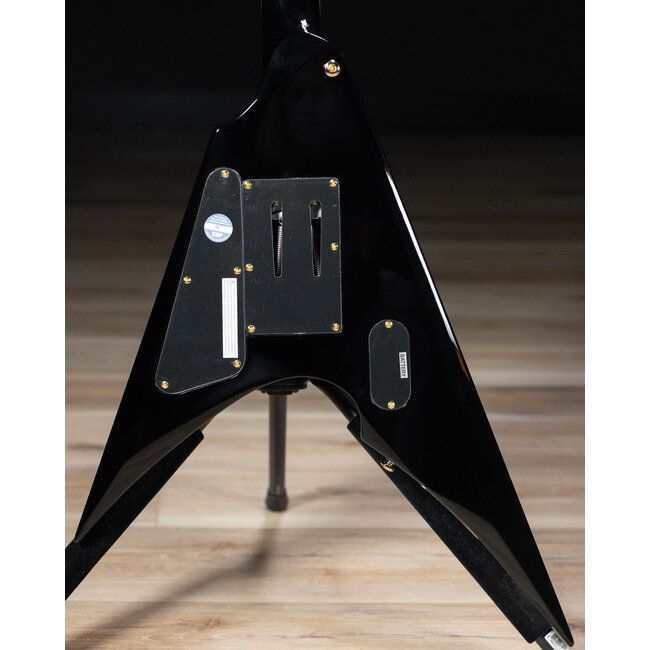 ESP LTD MSV-1 Mike Schleibaum Floyd Rose Guitar w/ Case – Black Gloss