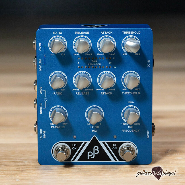 Phil Jones Bass X2C Multifunctional Dual Band Compressor Pedal