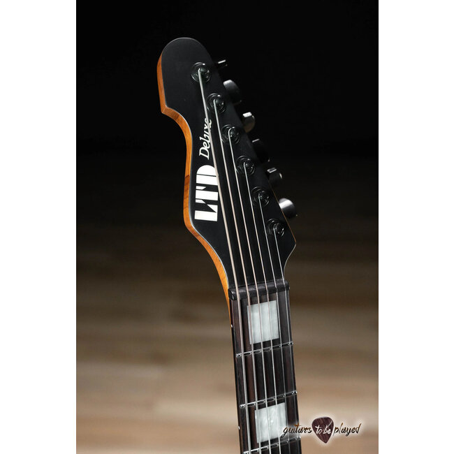 ESP LTD XJ-1B HT Baritone Swamp Ash Guitar – Silver Blast