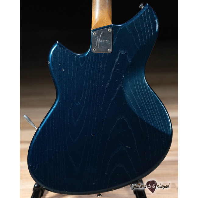 Novo Nucleus Miris J Semi-Hollow Guitar w/ Fralin P-90s – Lake Como Blue