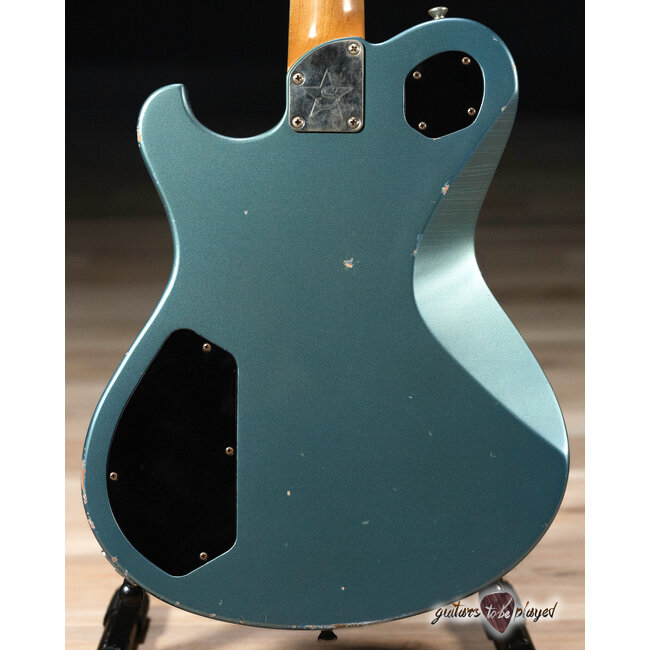 Starr Guitars Hustler P-90 Guitar w/ Case - Pelham Blue