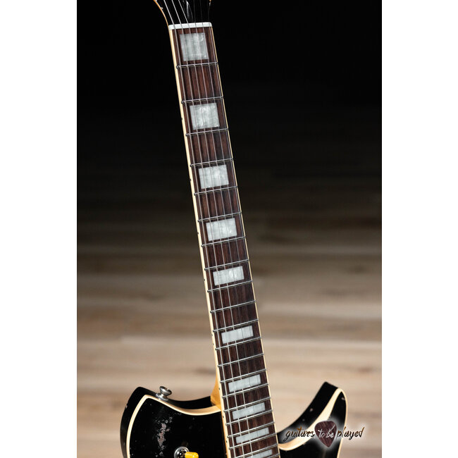 Fano RB6 Alt de Facto Mahogany Fralin P-90 Guitar w/ Bigsby & Case – Bull Black