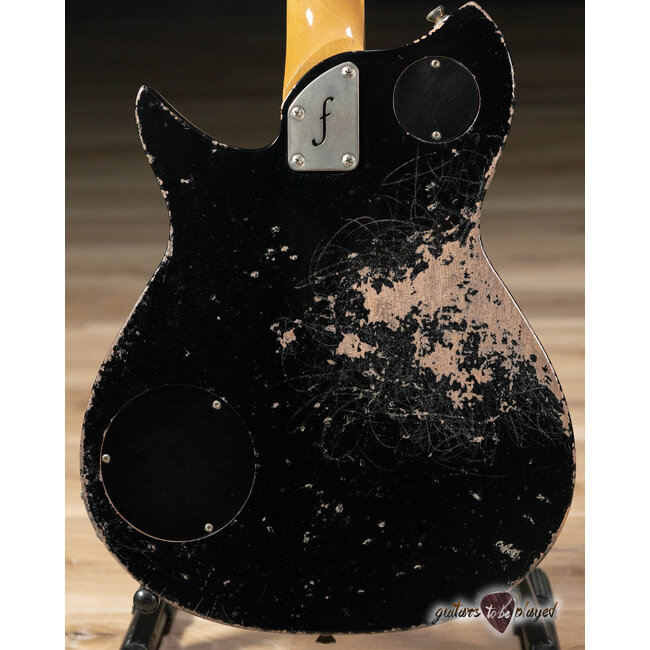 Fano RB6 Alt de Facto Mahogany Fralin P-90 Guitar w/ Bigsby & Case – Bull Black