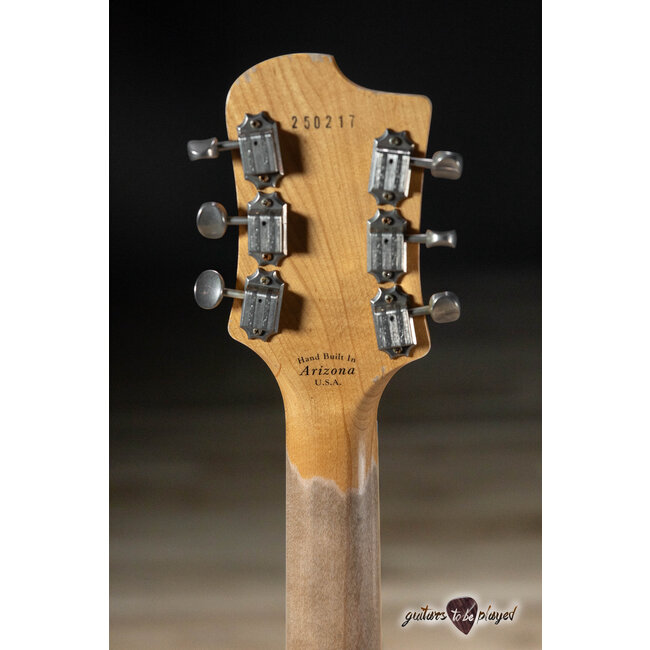 Fano RB6 Alt de Facto Left-Handed P-90 Guitar w/ Bigsby & Case – Bull Black