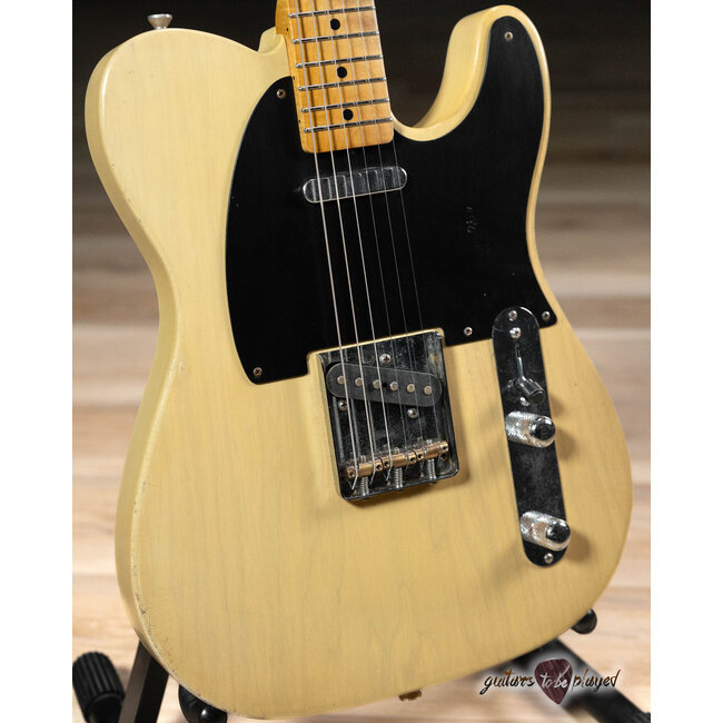 Mario Martin Guitars 1pc Swamp Ash Maple Neck T-style – Nocaster Blonde