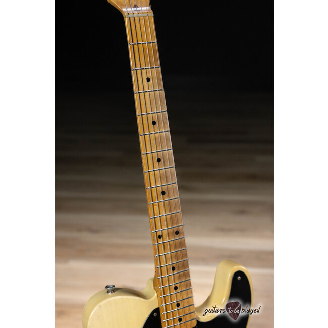 Mario Martin Guitars 1pc Swamp Ash Maple Neck T-style – Nocaster Blonde