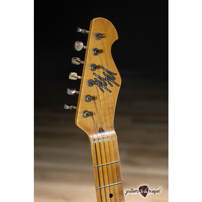 Mario Martin Guitars 1pc Swamp Ash Maple Neck T-style – Nocaster Blonde