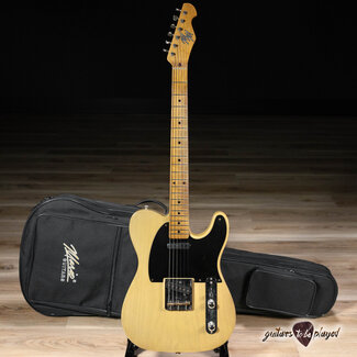 Mario Guitars Mario Martin Guitars 1pc Swamp Ash Maple Neck T-style – Nocaster Blonde