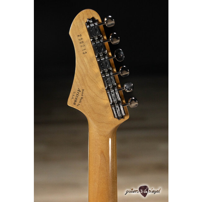 Fano MG6 Alt de Facto TV Jones Classic Bigsby Guitar w/ Case – Charcoal Frost