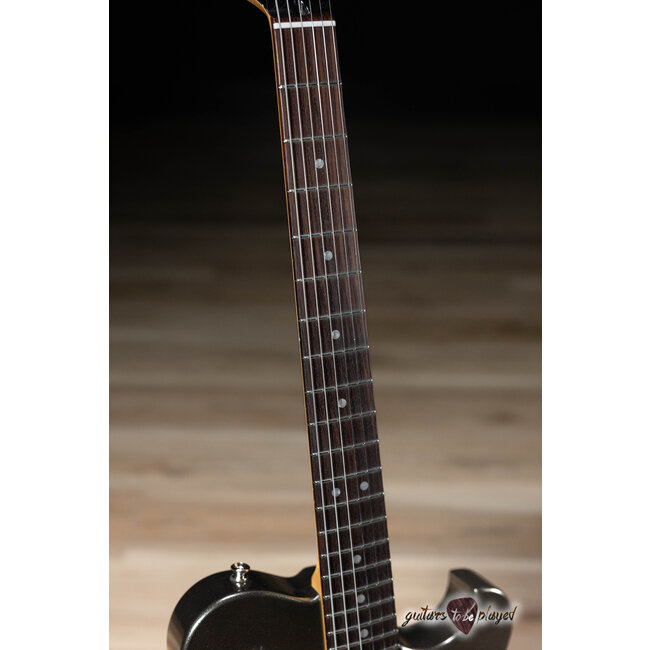 Starr Guitars Hustler Seymour Duncan HB Guitar w/ Case – Black Diamond Firemist