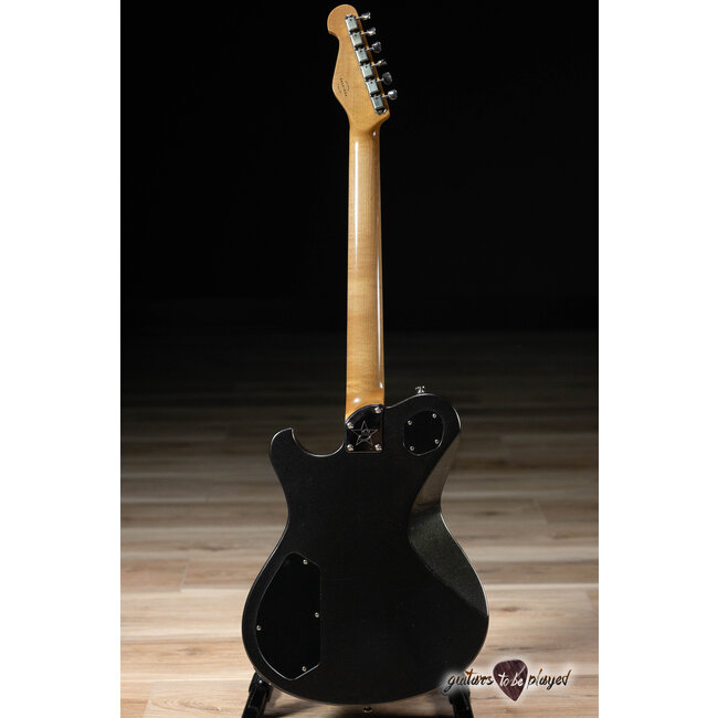Starr Guitars Hustler Seymour Duncan HB Guitar w/ Case – Black Diamond Firemist