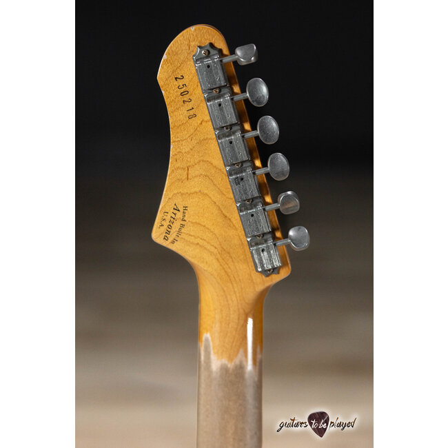 Fano JM6 Alt de Facto TV Jones Classic/PowerTron & Bigsby Guitar –Cadillac Green