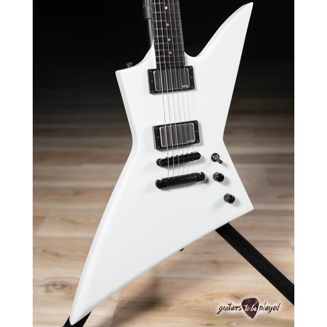 ESP E-II EX NT Electric Guitar w/ Case – Snow White