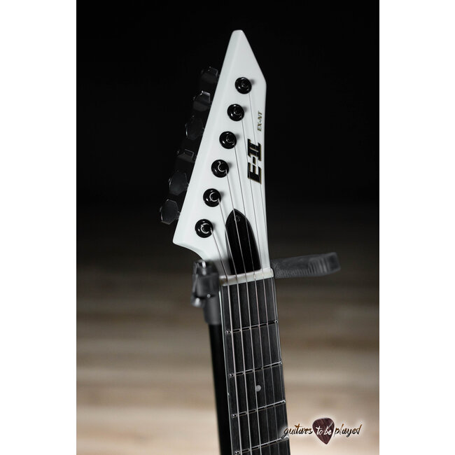 ESP E-II EX NT Electric Guitar w/ Case – Snow White
