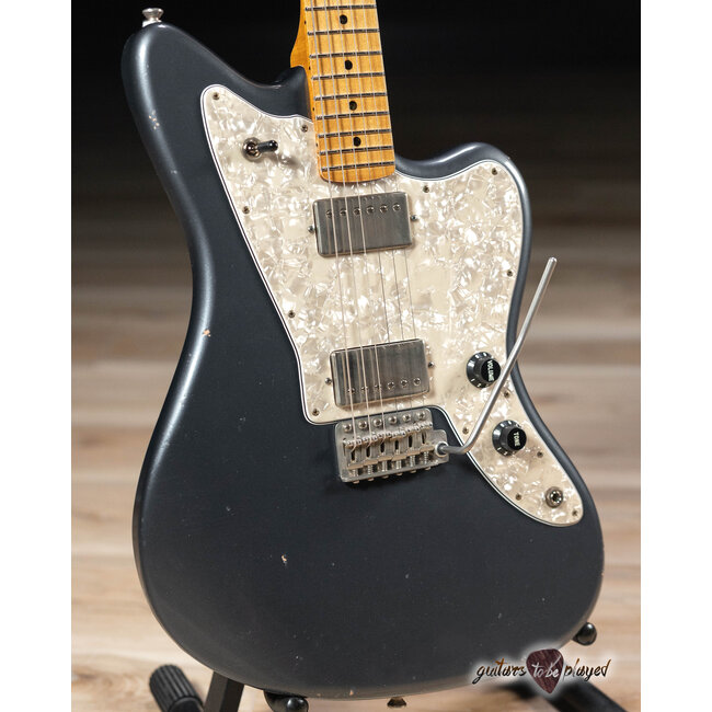 Fano JM6 Alt de Facto Suhr SSV Humbucker Trem Guitar w/ Case – Charcoal Frost