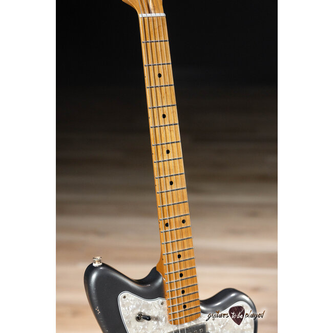 Fano JM6 Alt de Facto Suhr SSV Humbucker Trem Guitar w/ Case – Charcoal Frost