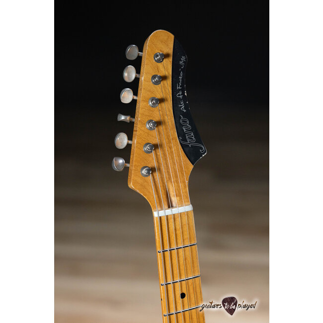 Fano JM6 Alt de Facto Suhr SSV Humbucker Trem Guitar w/ Case – Charcoal Frost