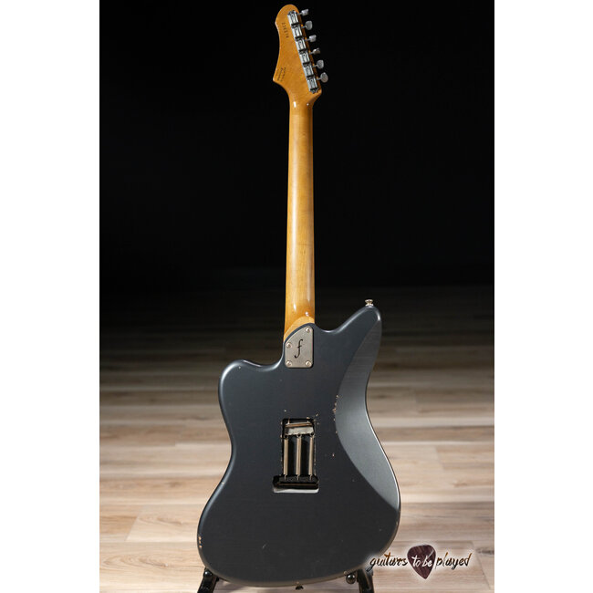 Fano JM6 Alt de Facto Suhr SSV Humbucker Trem Guitar w/ Case – Charcoal Frost